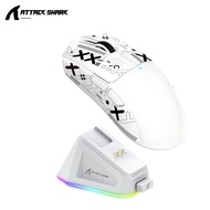 ATTACK SHARK X11 PAW3311 Wireless Mouse Tri-Mode 2.4GHz/Wired/Bluetooth Touch Magnetic Charging Dock