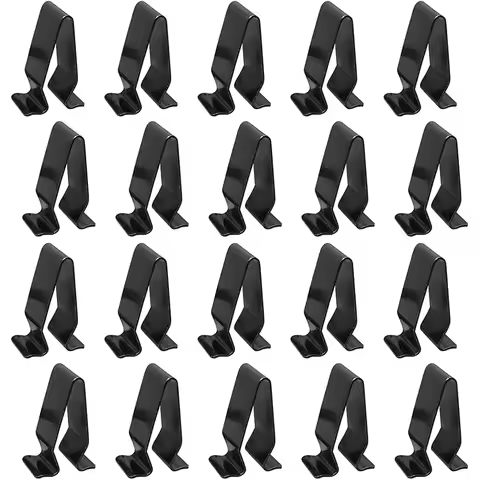 10-500PCS For AUDI A4 A6 VW Vehicle Metal Fastener Clips Trunk Trim Strip Replacement Clip & Dashboa