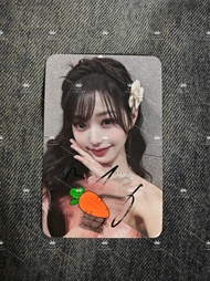 IVE Wonyoung 親筆簽名 特典卡 簽售卡 am4 heya