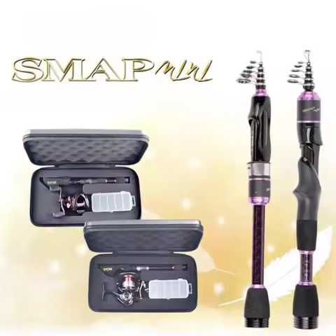 RYOBI Japan RYOBI ML Shortening Section Telescopic Lure Rod Set with Slip Float Large Guide Ring Tra