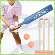 [BaositybbMY] Kids Cricket Set Indoor Play Hand Eye Coordination Beach Cricket Garden Cricket Set fo