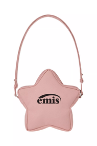 EMIS Korean Design 2024 ฤดูใบไม้ผลิ/ฤดูร้อนใหม่ Starry Canvas Underarm Handbag กระเป๋าสะพายข้างลําลอ