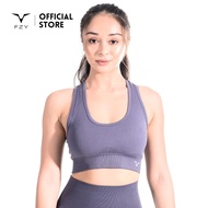 [FZY] Seamless Sports Bra - Quick-Dry, Soft & Breathable (Grey)