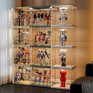 Toy Transparent Display Box Arcylic Storage Collection Figure Rack Bag Shoes Organizer Rak Kotak Sim