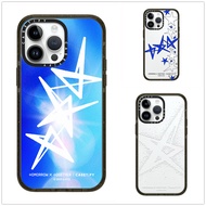 For iPhone 16 15 Pro Max TXT TOGETHER Logo Sticker Phone Case for iPhone 11 12 13 14 Pro Max Plus Ac