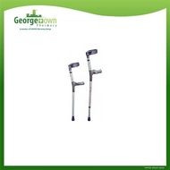 LIFELINE DOUBLE ADJUSTABLE ELBOW CRUTCHES (10/1036/20DA(YOUTH)