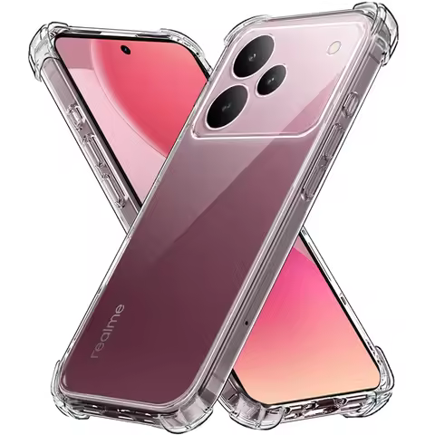 Luxury Clear Phone Case For Realme P4 P3 P2 P1 Pro Ultra X3 X7 V60 V50s V30 V25 V20 V13 V11 V5 5G HD