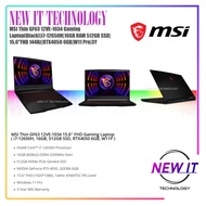 MSI Thin GF63 12VE-1034 Gaming Laptop(Black)|i7-12650H|16GB RAM 512GB SSD|15.6"FHD 144Hz|RTX4050 6GB