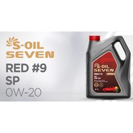 S-OIL 7 RED #9 SP 0W-20 FULLY SYNTHETIC ENGINE OIL