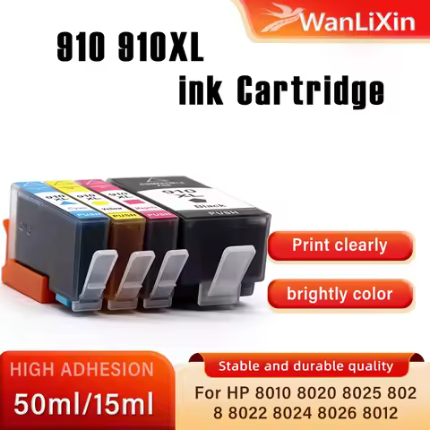 HP For Officejet Pro 8010 8020 8025 8028 8022 8024 8026 8012 8018 8031 8033 8034 8035 Printer 910 91