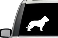 Bulldog Pet Animal Puppy Window Laptop Vinyl Die Cut Decal Decor Mirror Wall Bathroom Bumper Trucks Stickers for Car 5.5" Inches