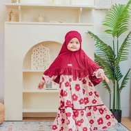 Oneset rayon gamis children adem hanna oneset hanna dress