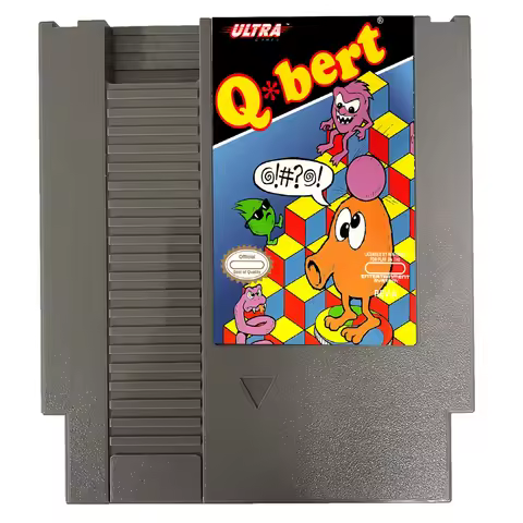Q bert - 8 BIT NES Game Cartridge For NES Game Cosnole