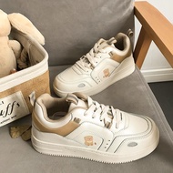 OP6 Korean Style Women Sneakers Cute Bear Sneakers