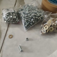 Small Bolts, Nuts, Basket Bolts