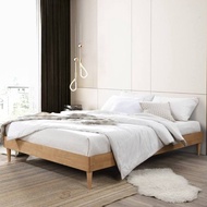 Luxe: Amos Wooden Queen Bed Frame | Queen | Modern | Space Saving | Minimalist