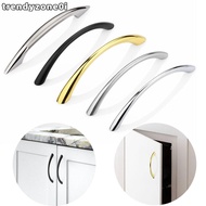 TRENDYZONE0I Furniture Handle, Multifunctional Furniture Curved Handles,  Zinc Alloy Hardware Cabine