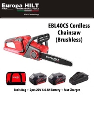 Europa Hilt EBL40CS Cordless Chainsaw (Brushless)