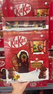 🇨🇦加拿大空運直送🇨🇦NESTLE KITKAT CHRISTMAS HOLIDAY CHOCOLATE ADVENT CALENDAR 雀巢巧克力聖誕日曆倒數月曆 208 G