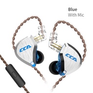 CCA C12 5BA + 1DD HYBRID In EAR หูฟัง 12 ไดรเวอร์ HIFI จอภาพของ DJ หูฟังหูฟัง KZ ZSX AS10 ZST CCA C10 C16 ห่วงเหล็กหูฟังเน้นเสียงเบสหูฟังเพลง