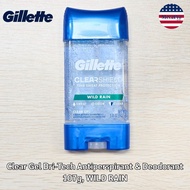 30% Sale!!! EXP.01/26 Gillette® Clear Gel Clear+Dri-Tech Antiperspirant & Deodorant 107g ยิลเลตต์ เจ