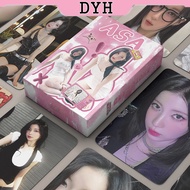 50pcs/box BABYMONSTER ASA Laser Card Photocards Holographic LOMO Card KPOP Album