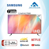 Samsung 65 lnch LED (UA65AU7000) 4K UHD Smart TV with Crystal Processor 4K UA65AU7000KXXM