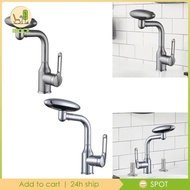 [Ihoce] Kitchen Sink Faucet Water Saving Tap Plumbing Replacement Modern Valve Core Degree Swivel Faucet Extender