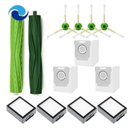 Replacement for IRobot Roomba Combo J7+ Vacuum Cleaner Accessories:Rubber Side Brushes Filters Bags