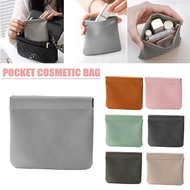 Simple Solid Color Storage Bag Shrapnel Lipstick Cosmetic Storage Bag Bag Mini Bag Portable Q7a1