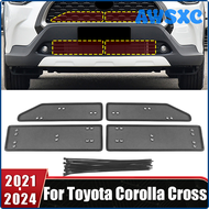AWSXC Edelstahl Auto mittleres Insekten schutz netz für Toyota Corolla Cross xg10 Hybrid-Frontgrill-Einsatz netz ZSXDC