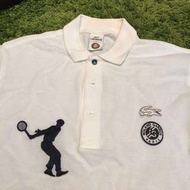 Lacoste 法國白色網球 Polo衫 （非live)特別特殊款