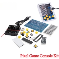 DIY Pixel Game Console Production Parts DIY Brazing Project Game Kit 51 Single Chip Game Console wit