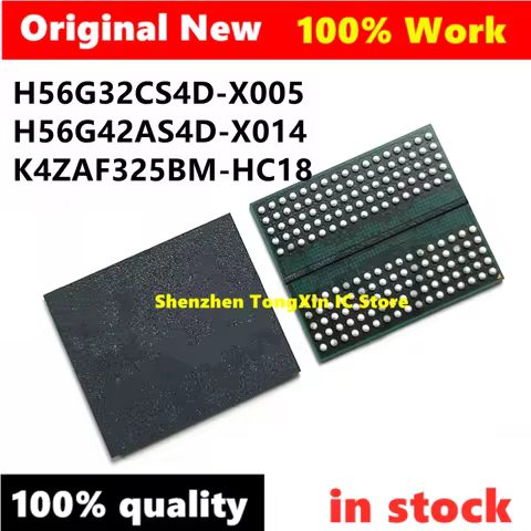 (1PCS)100% New H56G42AS4D-X014 H56G42AS4DX014 H56G32CS4D-X005 H56G32CS4D X005 K4ZAF325BM-HC18 H56G42