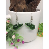 Fashion Earrings Handmade Gourd-Shaped Glass