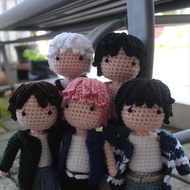 TXT Crochet Amigurumi Doll Txt Doll