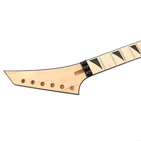 24 frets Electric Guitar Neck Nice Inlays DIY Guitar Repair Accessories