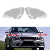 In stock-for Benz W204 C180 C200 2008-2010 Headlight Shell Lamp Shade Transparent Lens Cover Headlig