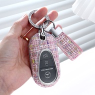 New Style Key Cover for Mercedes Benz C Class C200L C260L S400 with Bag Buckle Womens Small Fragranc