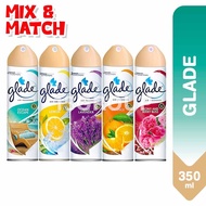 Glade Air Freshener Aerosol Spray / Instant Freshness Every Room, 350ml