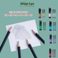 (12c) Professional sketching pencil HB 2B 3B 4B 5B 6B Fine Art PC900 PC902 PC903 PC904 PC905 PC906