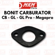 Bonit Carburetor CB / GL - Ebonite/Fiber Insulator Carburetor Honda CB 100 GL 100 Megapro