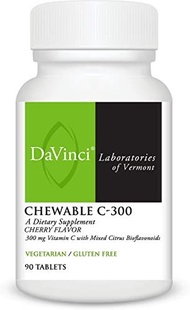 ▶$1 Shop Coupon◀  DaVinci Labs Chewable C-300 - Vitamin C plement to port Immune Health, Cholesterol