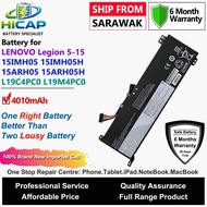 HICAP LENOVO Laptop Battery L19C4PC0 L19L4PC0 L19M4PC0 4010mAh for Lenovo Legion 5-15 5P-15 R7000 Y7