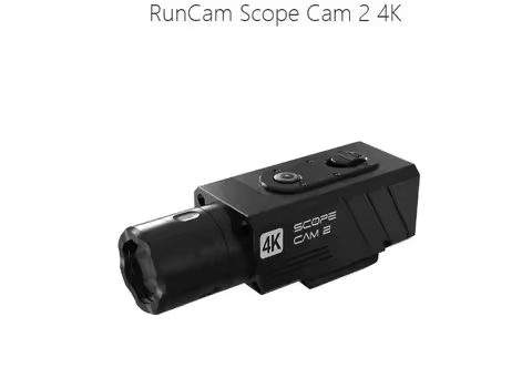 RunCam Scope Cam 2 4K SCOPECAM2-4K-L40 Aluminium housing IP64 Waterproof 4XDigital Zoom 30fps Airsof