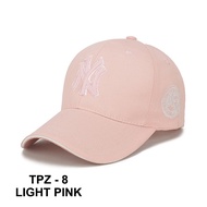 TOPI PRIA DISTRO SNAPBACK COWOK KEREN BASEBALL CAP DENIM DEWASA MOTIF NY MLB IMPORT KOREA TPZ YARRA