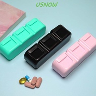 USNOW Pill Box Portable Mini Storage Container Medicine Organizer Cut Compartment Medicine Pill Box