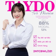 Tay Do women's long-sleeved shirt, anti-wrinkle, cool, 88% Polyester, 12% Modal - 2O321TWL