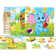 Wooden Puzzle / Jigsaw Puzzle 9 Pcs