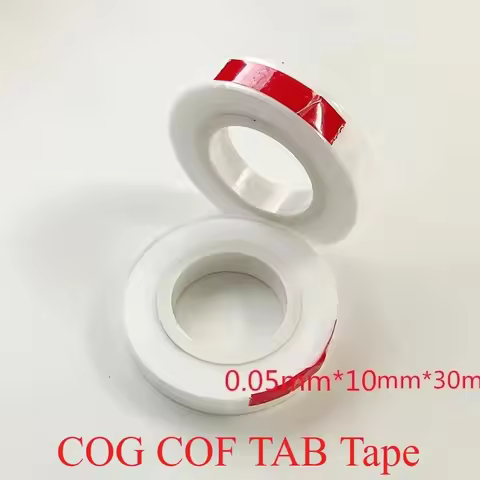 COG COF LCD Screen Repair Adhesive Bonding IC Hot Press Film White TAB Binding Tape Dedicated ACF Ph